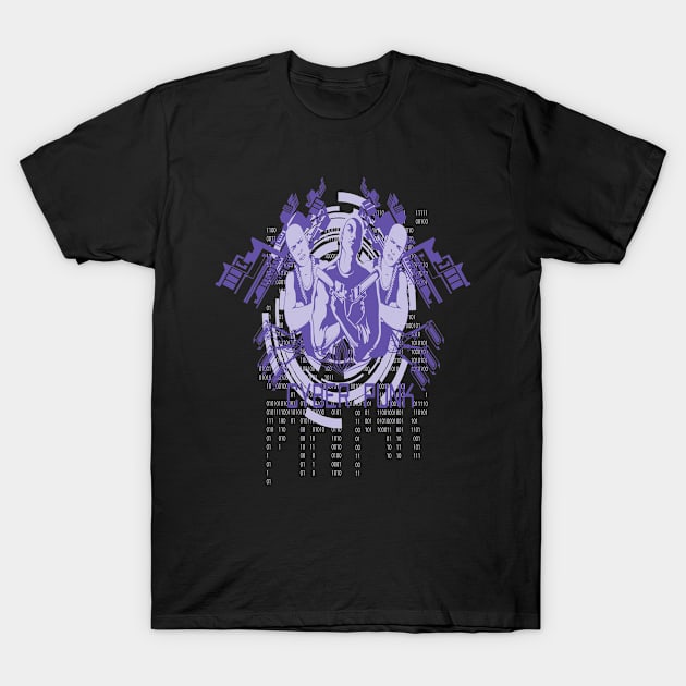 Cool Gangster Illustration Gift Idea T-Shirt by Foxxy Merch